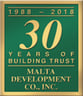 30 Years of Building Trust Seal